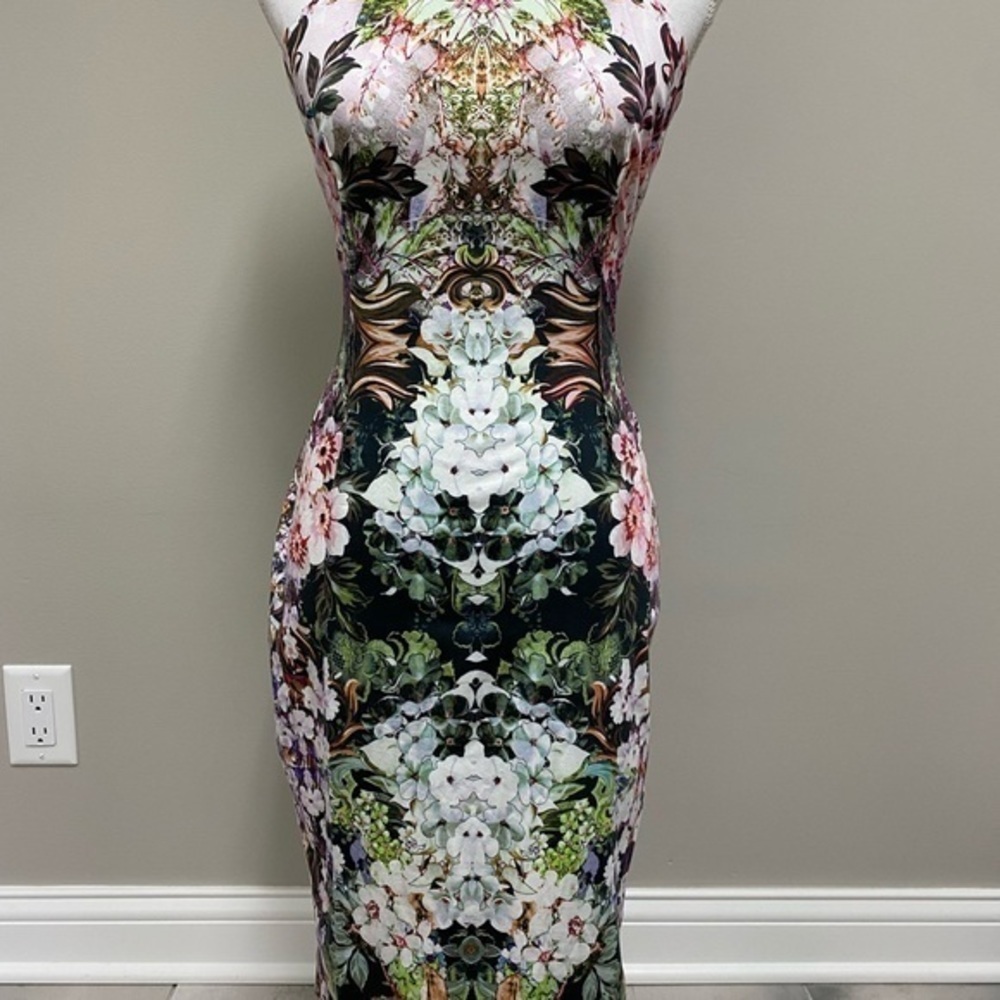 Zara Floral Dress 2013 - Made in Spain - Picture 3 of 8